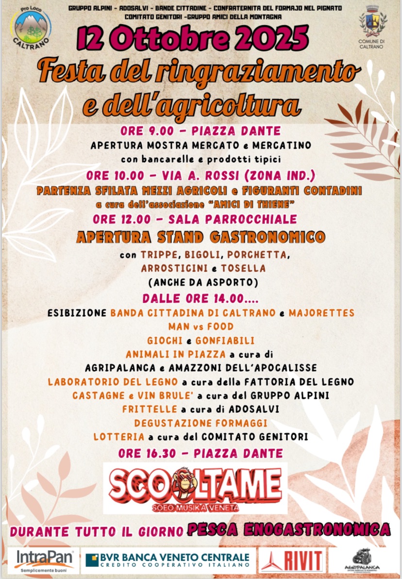 Scopri di più sull'articolo Festa del Ringraziamento e dell’Agricoltura