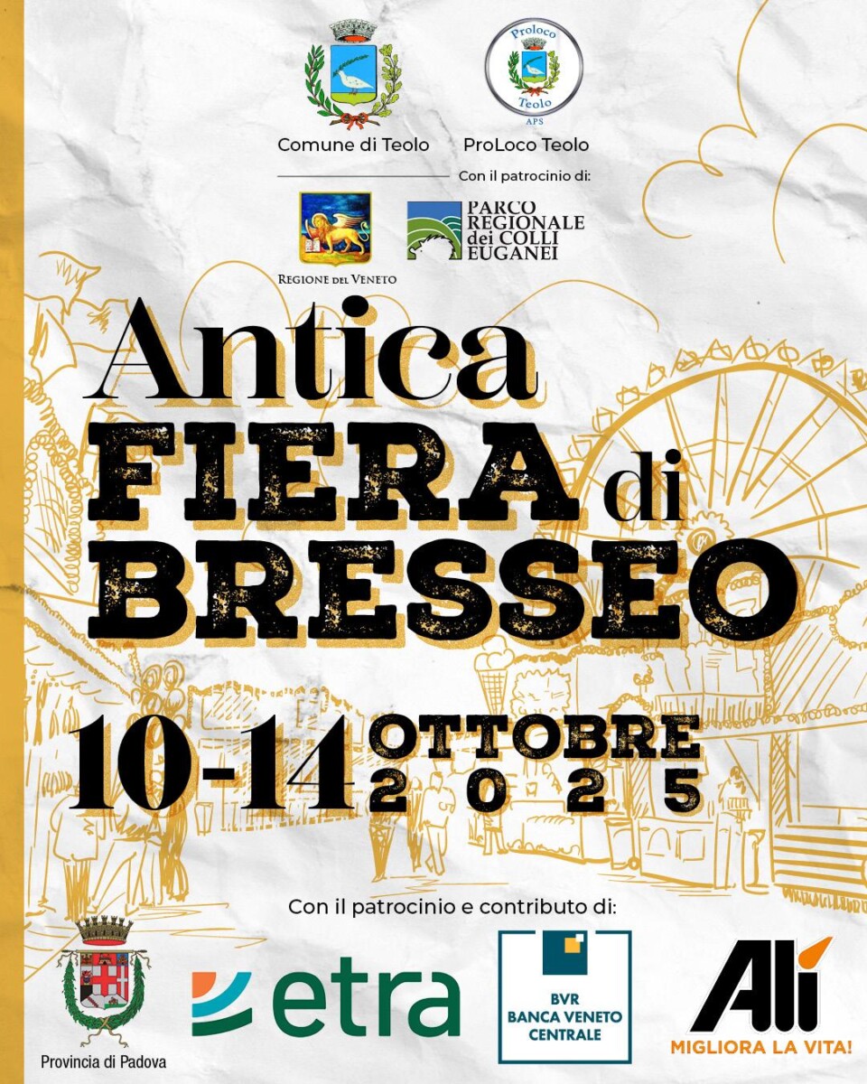 Scopri di più sull'articolo Antica Fiera di Bresseo 2025