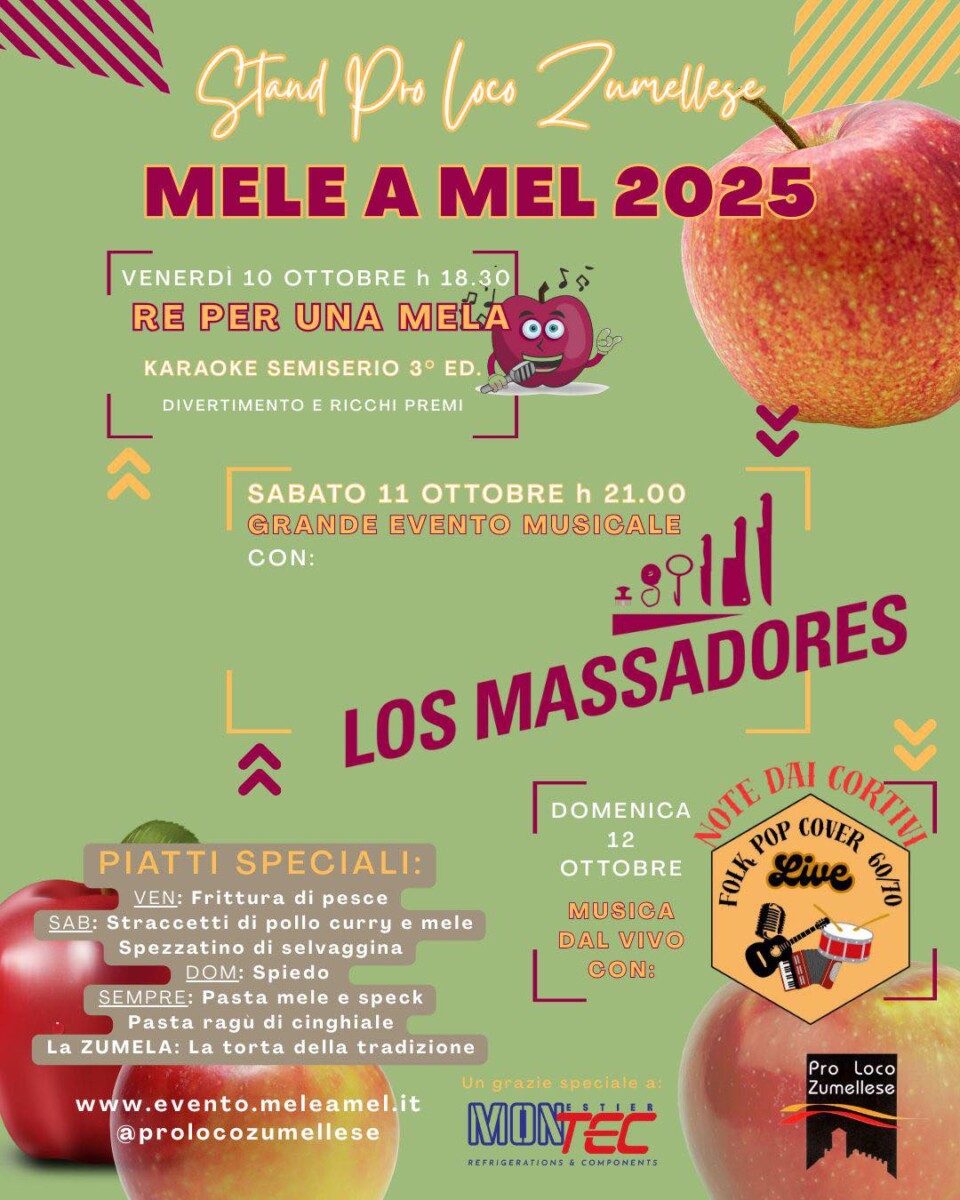 Scopri di più sull'articolo Mele a Mel