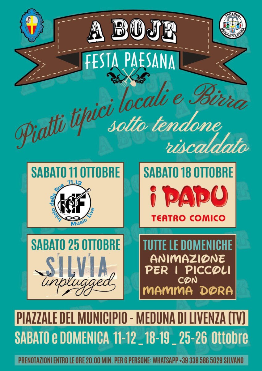 Scopri di più sull'articolo A Boje – Festa Paesana