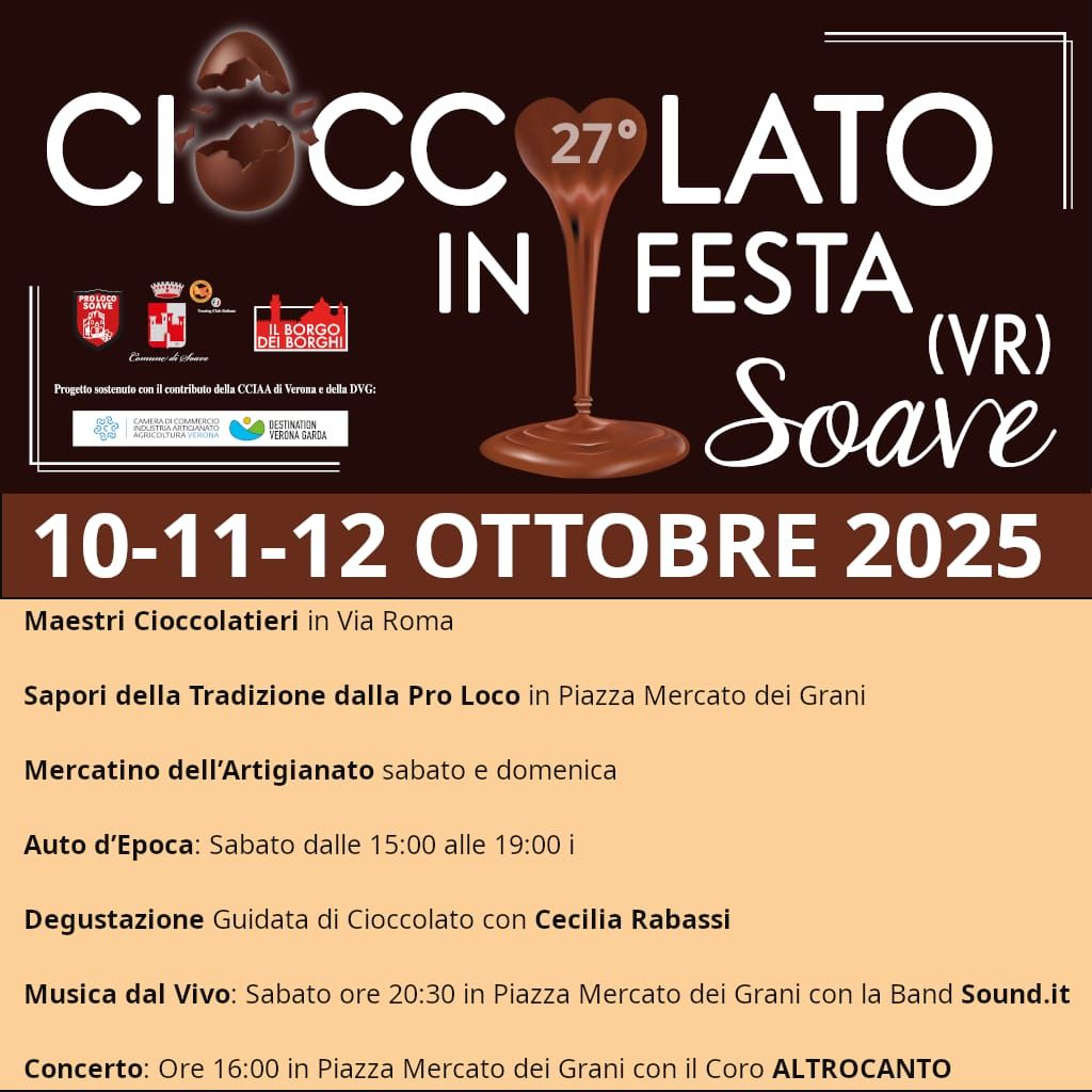 Scopri di più sull'articolo Cioccolato in Festa a Soave