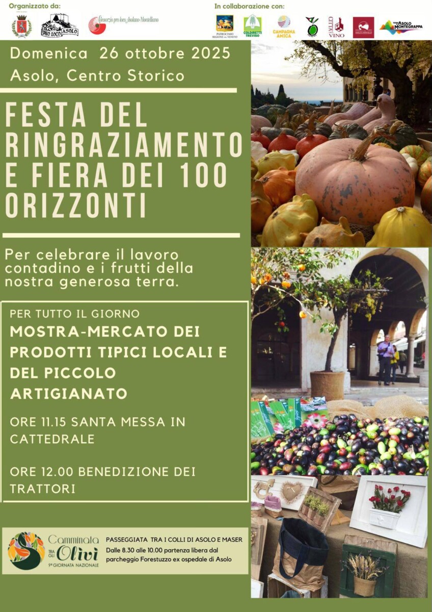 Scopri di più sull'articolo Festa del Ringraziamento e Fiera dei 100 Orizzonti