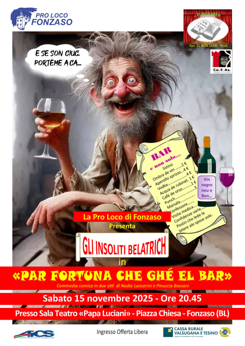 Scopri di più sull'articolo “Par fortuna che chè el Bar”