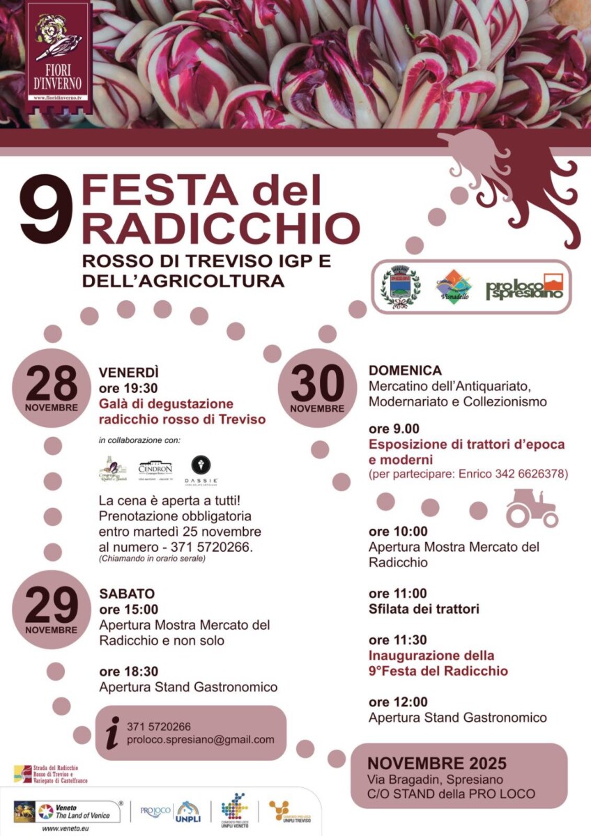 Scopri di più sull'articolo 9^ Festa del Radicchio