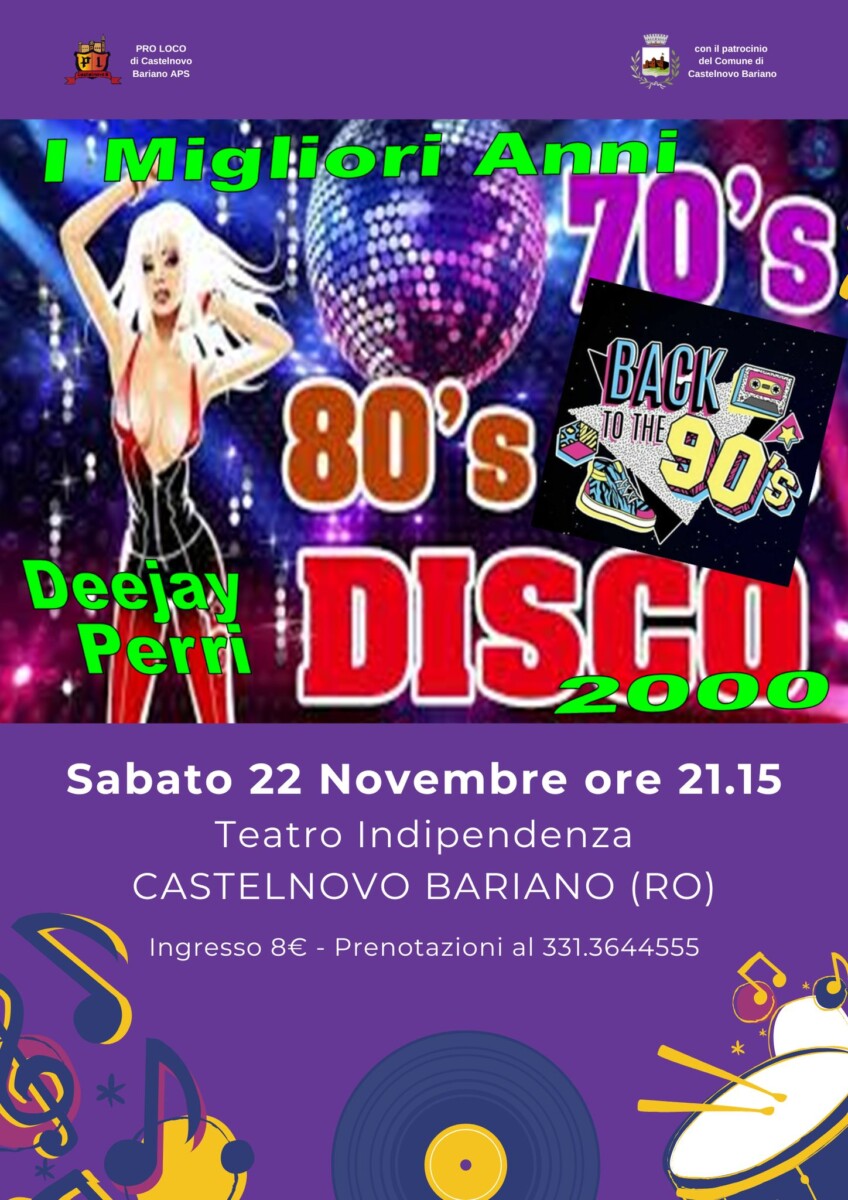 Scopri di più sull'articolo Musica anni 70 – 80 – 90 & 2000