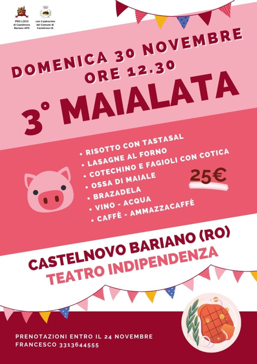 Scopri di più sull'articolo 3^ Maialata