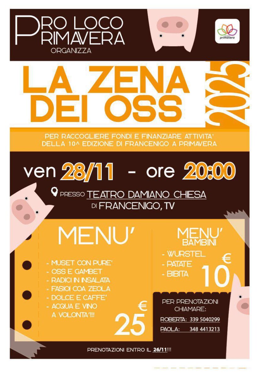 Scopri di più sull'articolo La Zena dei Oss