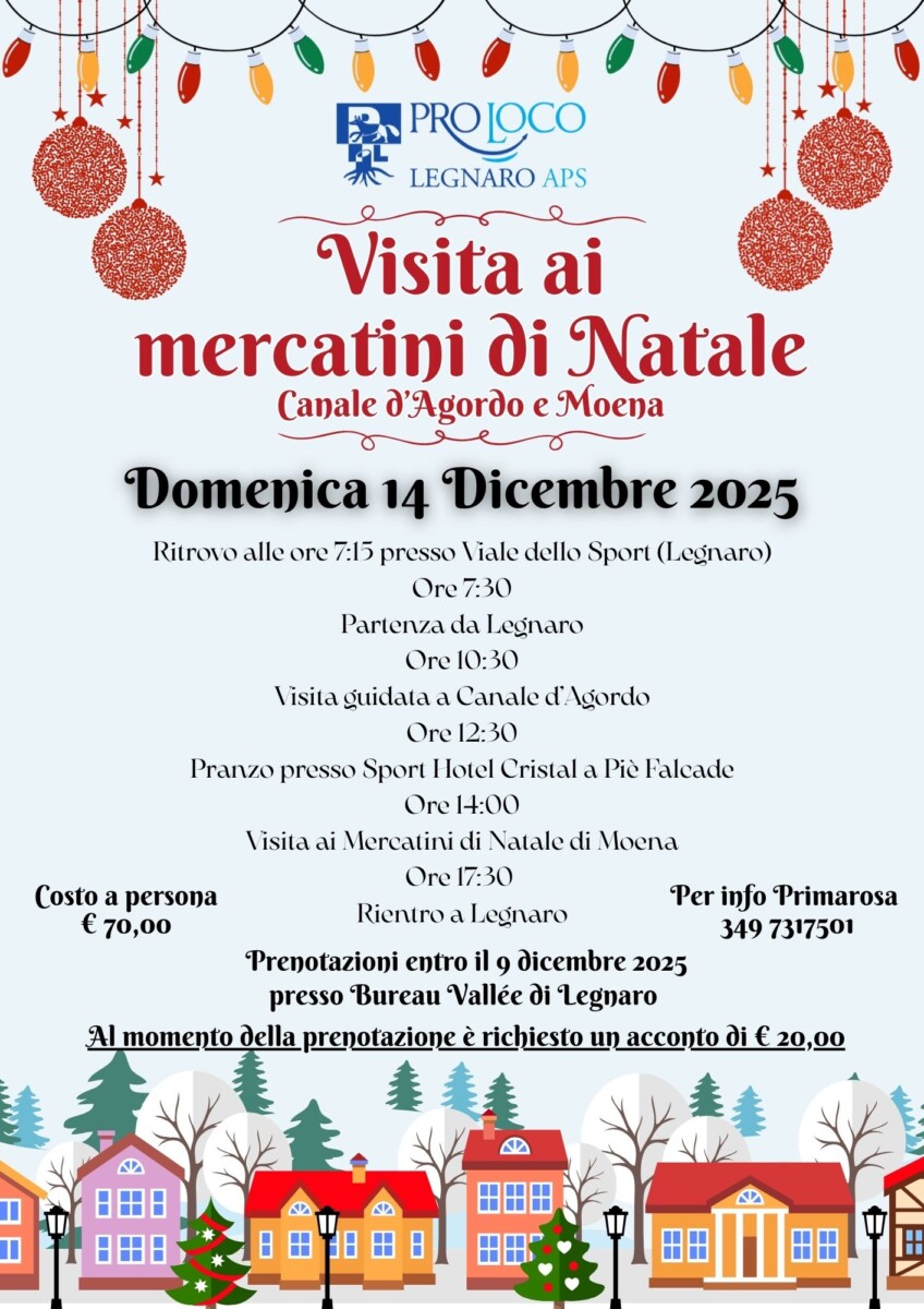 Scopri di più sull'articolo Mercatini di Natale