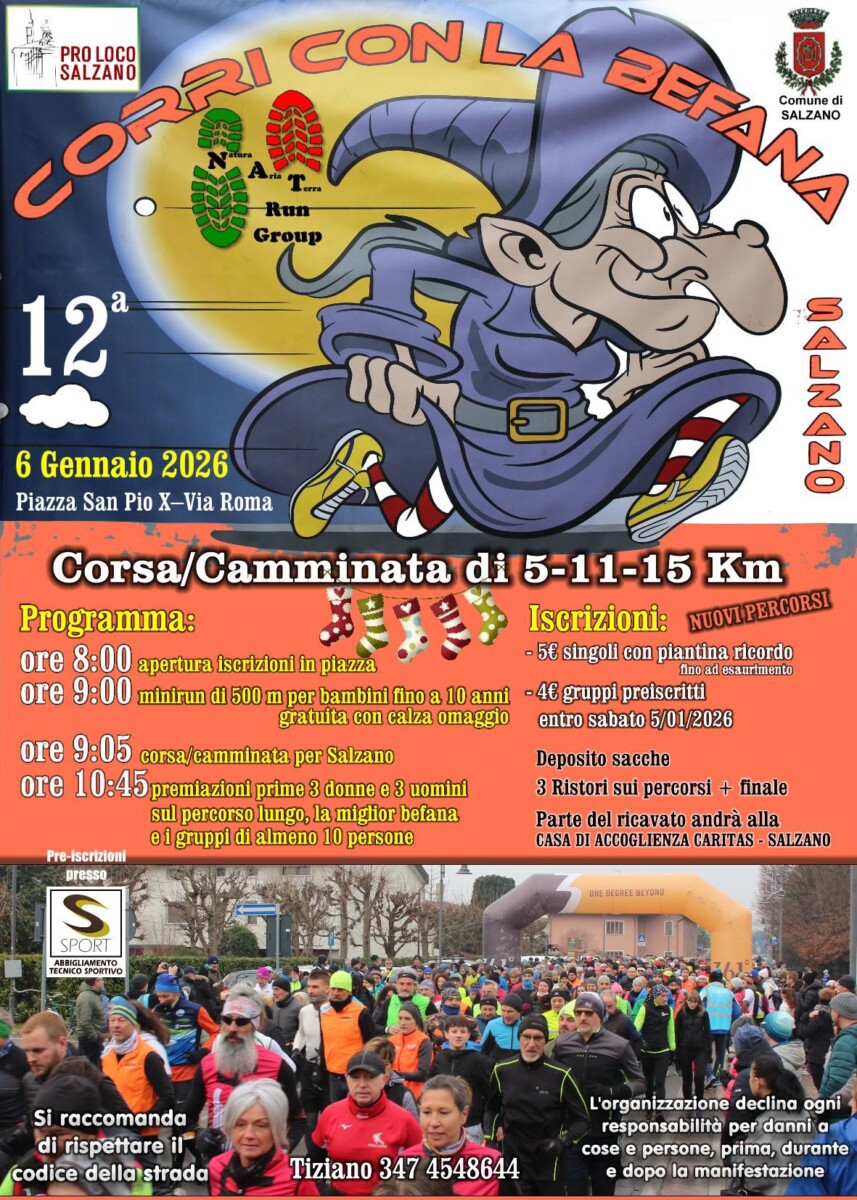 Scopri di più sull'articolo Corri con la Befana