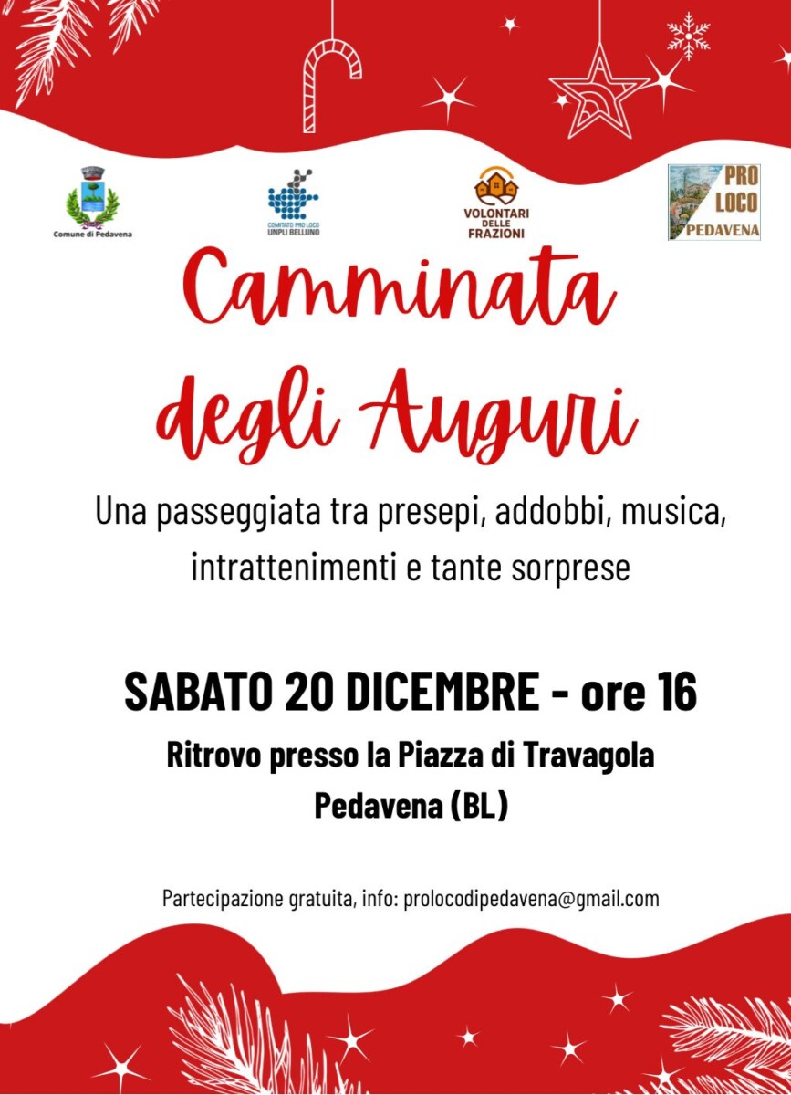 Scopri di più sull'articolo La Camminata degli Auguri
