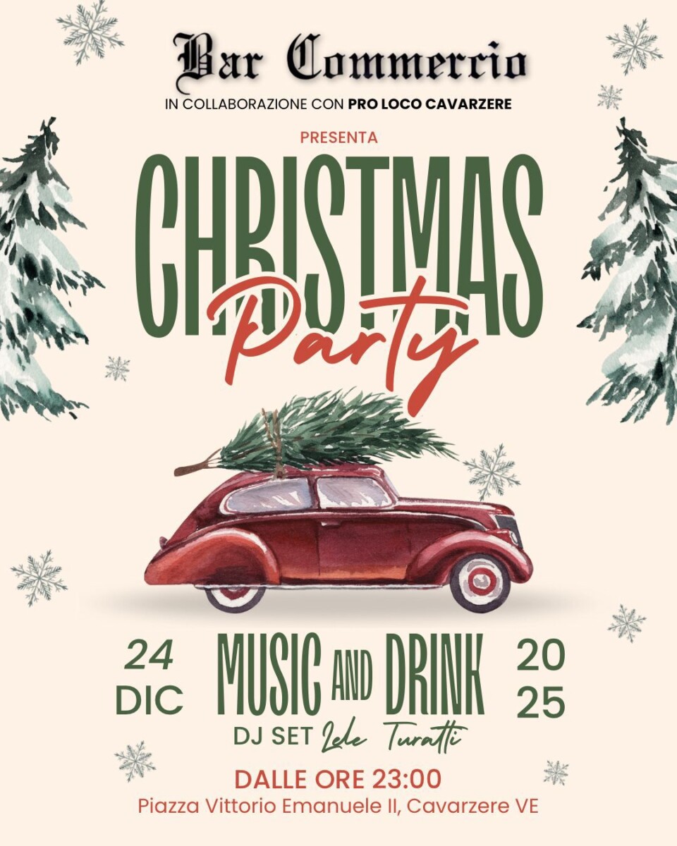 Scopri di più sull'articolo Christmas Party – Bar Commercio