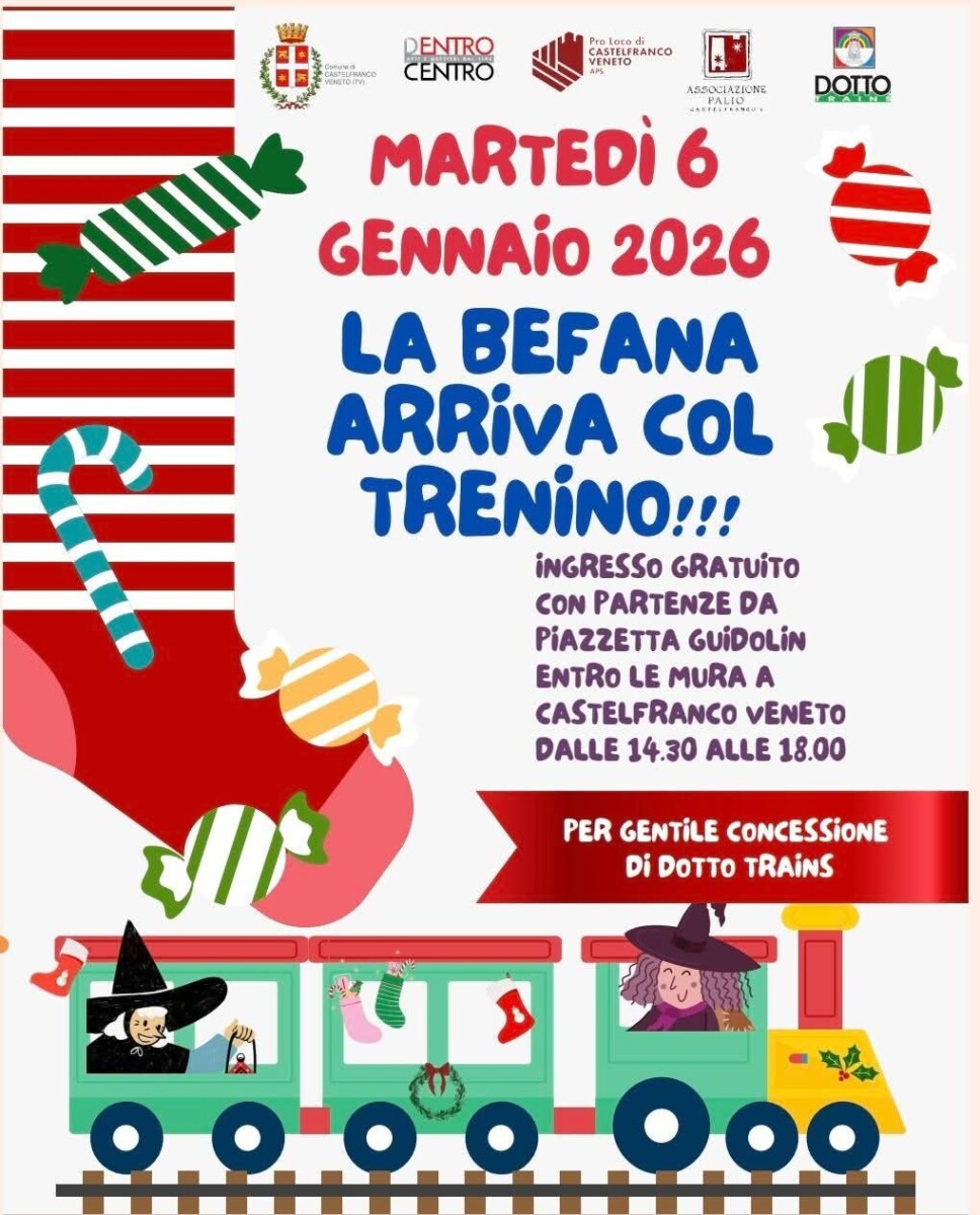 Scopri di più sull'articolo La Befana arriva col Trenino