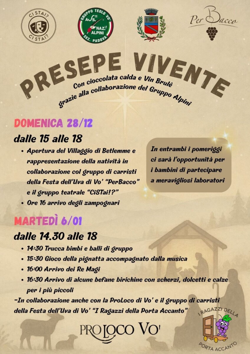 Scopri di più sull'articolo Presepe Vivente