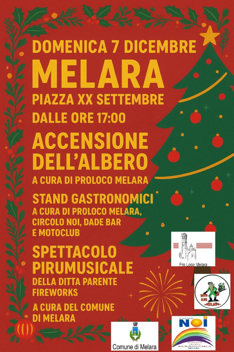 Scopri di più sull'articolo Accensione dell’Albero