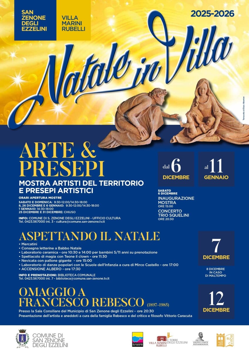 Scopri di più sull'articolo Natale in Villa 2025-2026 – Arte & Presepi