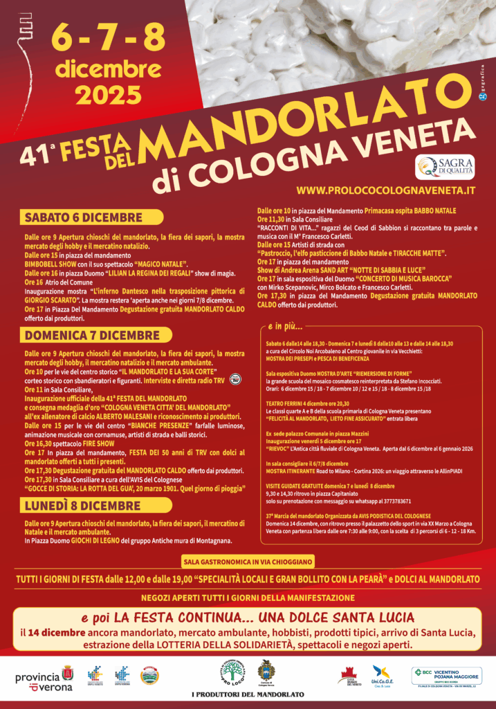 Scopri di più sull'articolo 41^ Festa del Mandorlato
