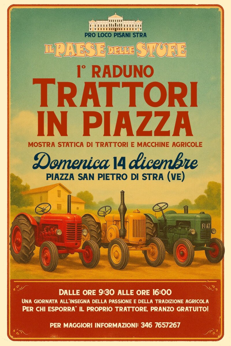 Scopri di più sull'articolo I° Raduno Trattori in Piazza