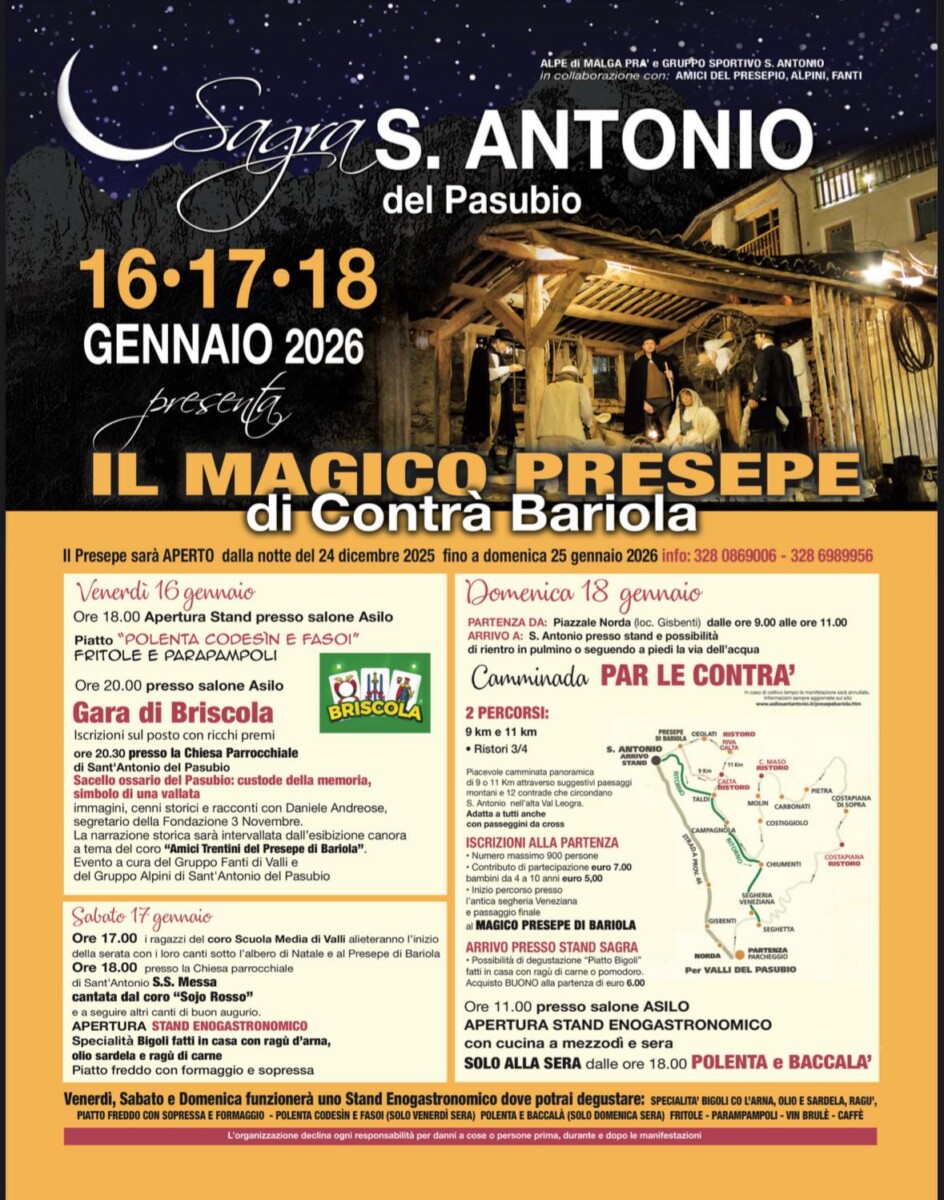 Scopri di più sull'articolo Sagra a Sant’Antonio del Pasubio