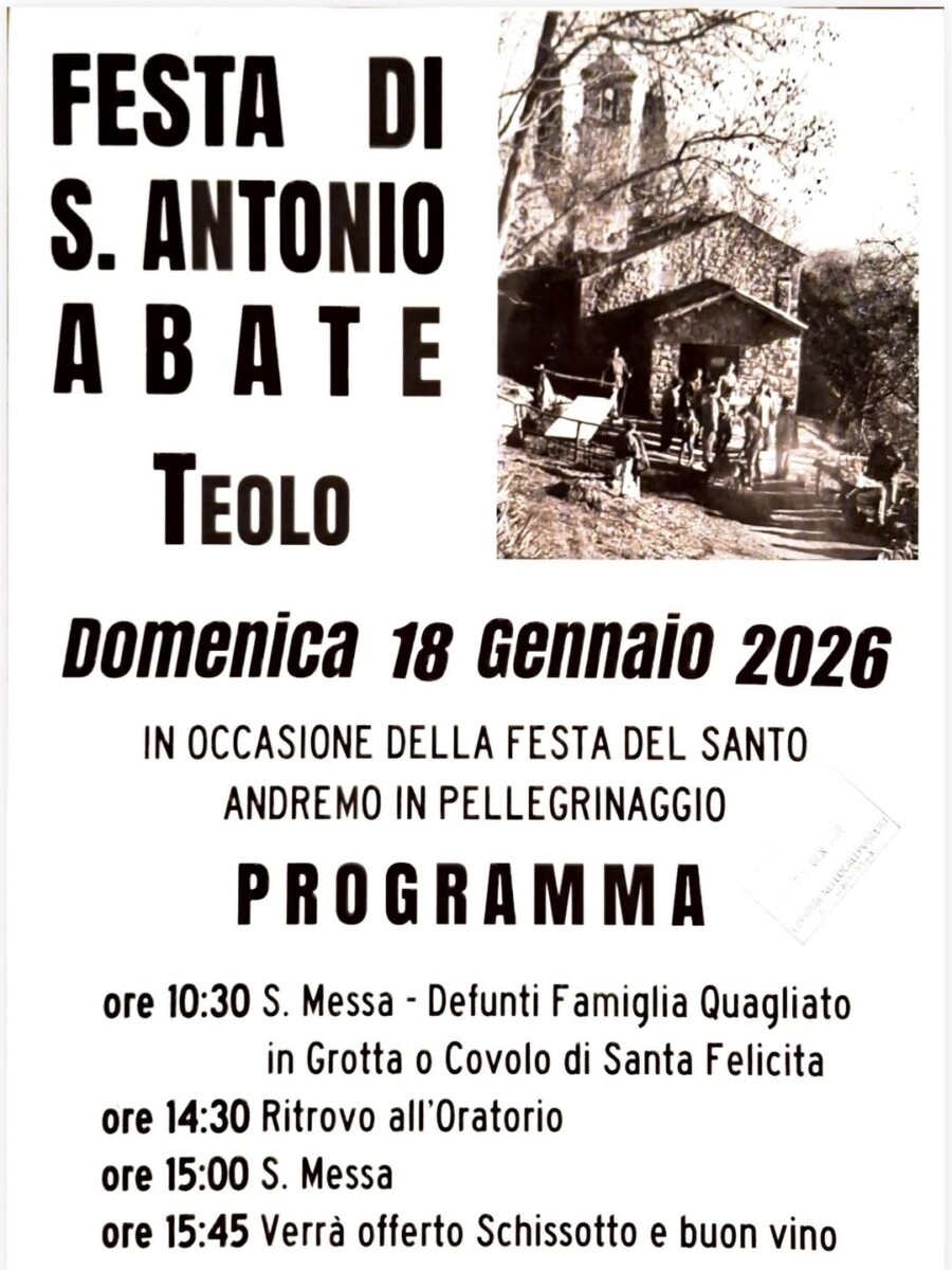 Scopri di più sull'articolo Festa si S. Antonio Abate