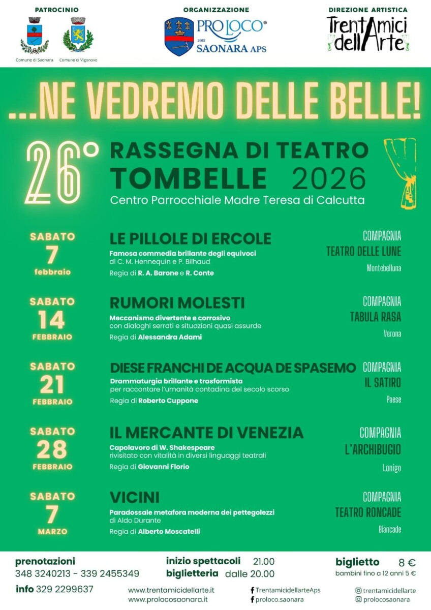 Scopri di più sull'articolo 26^Rassegna di Tombelle