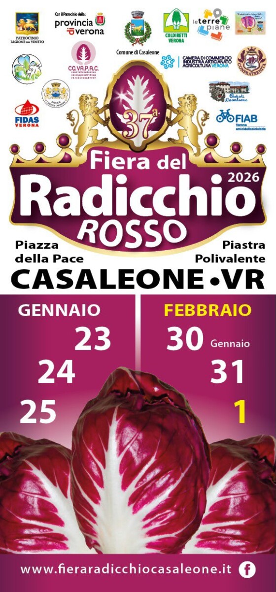 Scopri di più sull'articolo Fiera del Radicchio Rosso di Casaleone