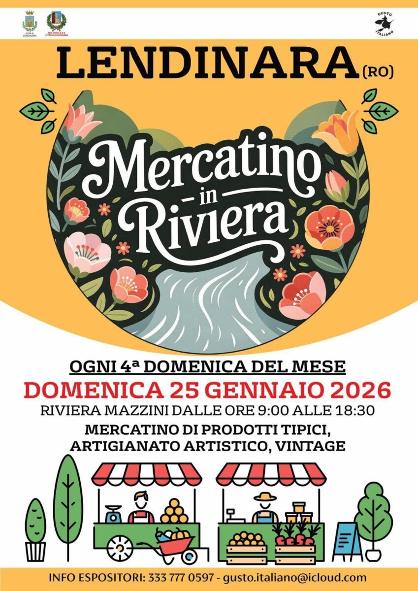 Scopri di più sull'articolo Mercatino in Riviera