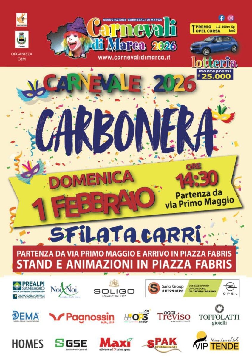 Scopri di più sull'articolo Carnevale a Carbonera