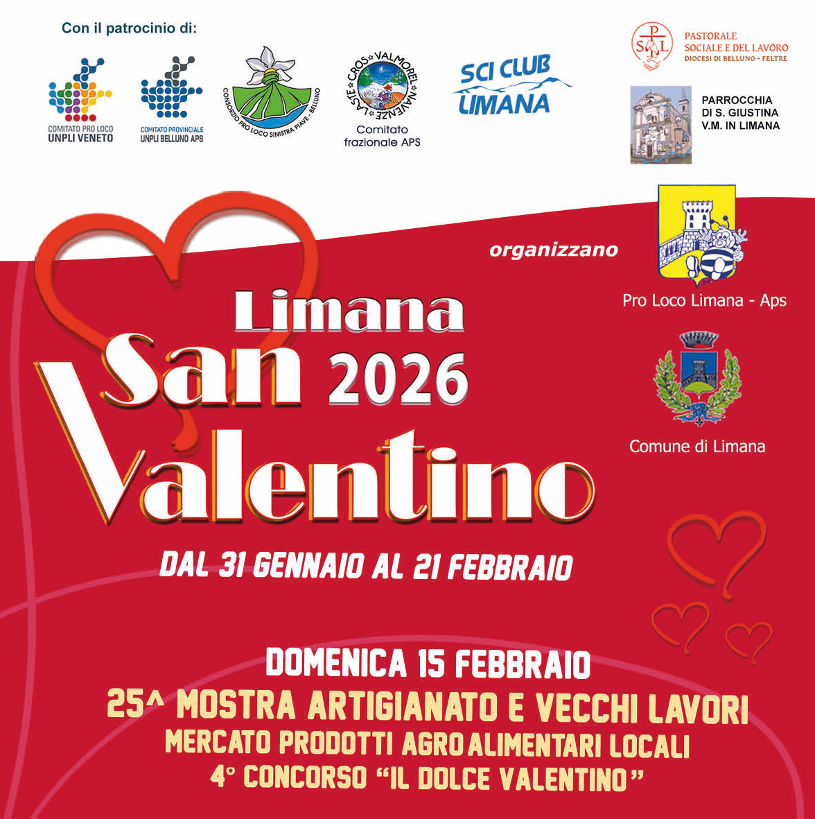 Scopri di più sull'articolo San Valentino a Limana 2026