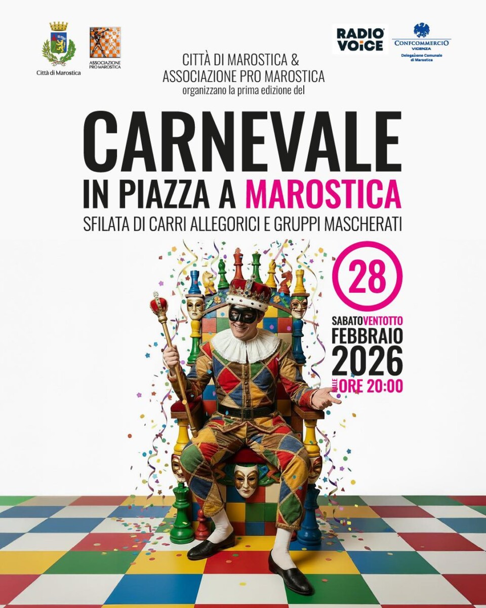 Scopri di più sull'articolo Carnevale in Piazza a Marostica