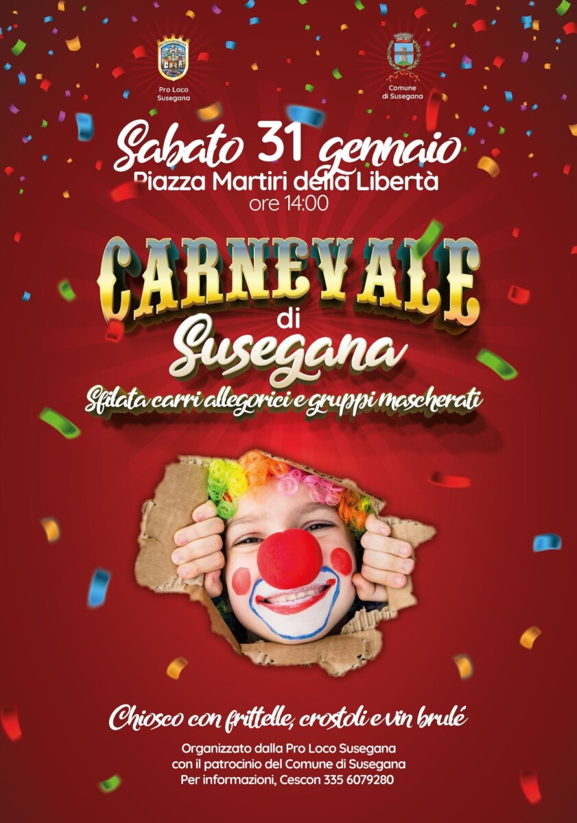 Scopri di più sull'articolo Carnevale di Susegana