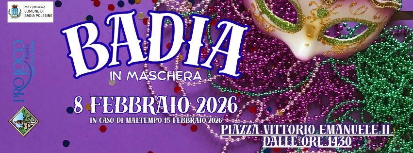 Scopri di più sull'articolo Carnevale “Badia in Maschera” 2026