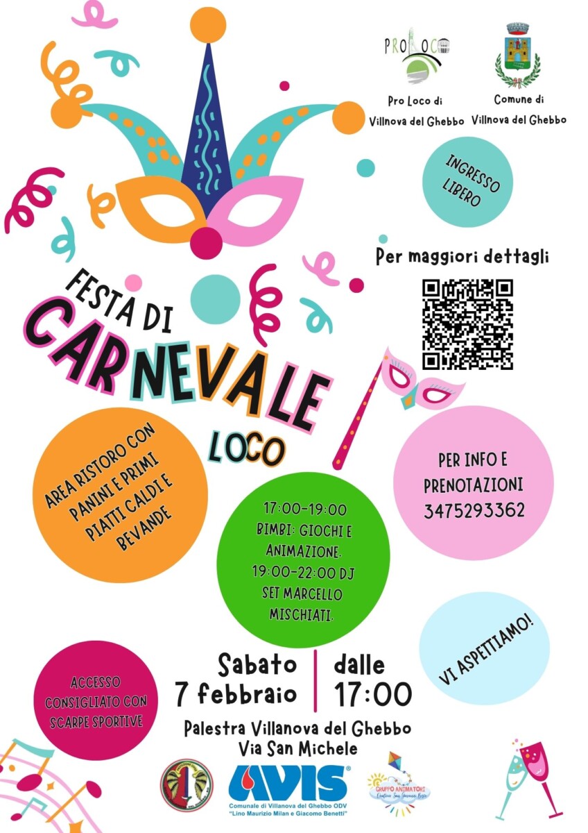 Scopri di più sull'articolo Festa di Carnevale