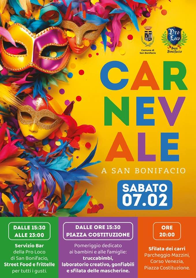 Scopri di più sull'articolo Carnevale a San Bonifacio