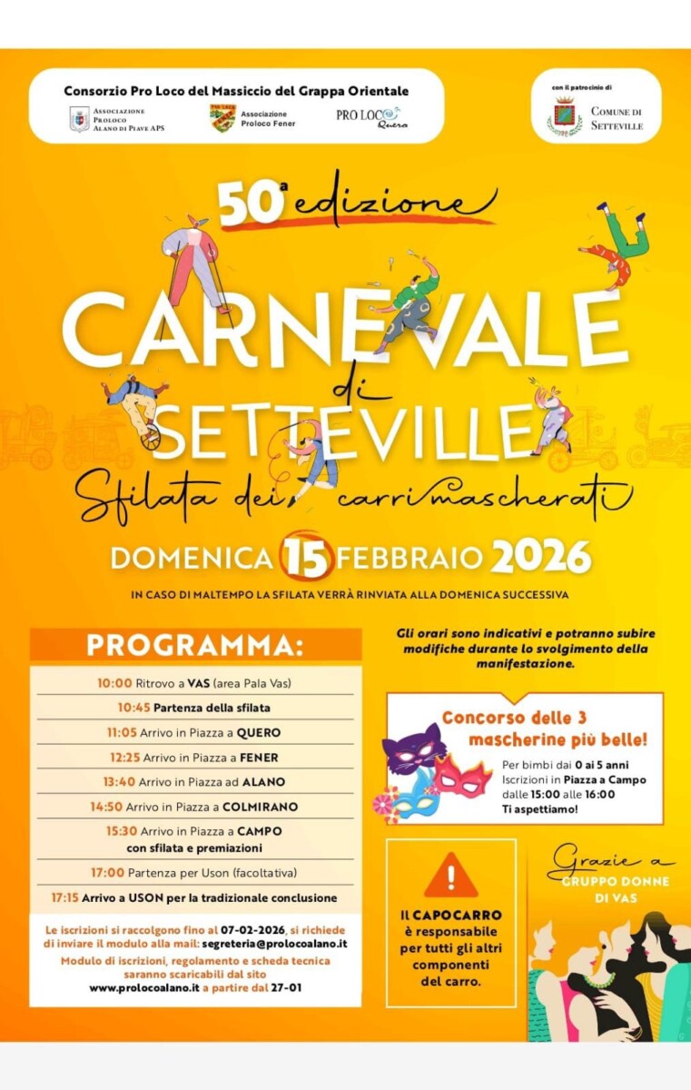 Scopri di più sull'articolo Carnevale Setteville