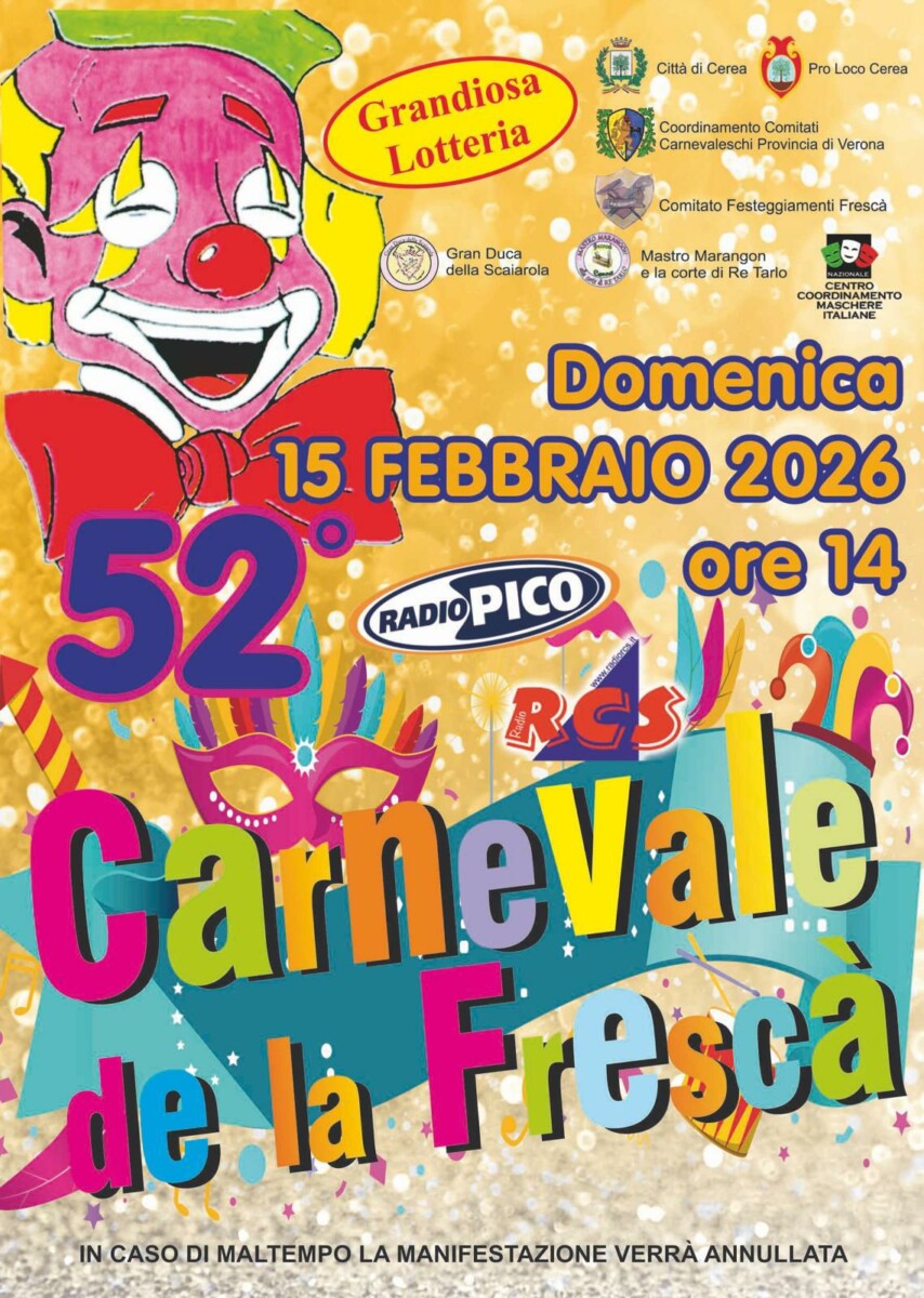 Scopri di più sull'articolo 52° Carnevale della Frescà
