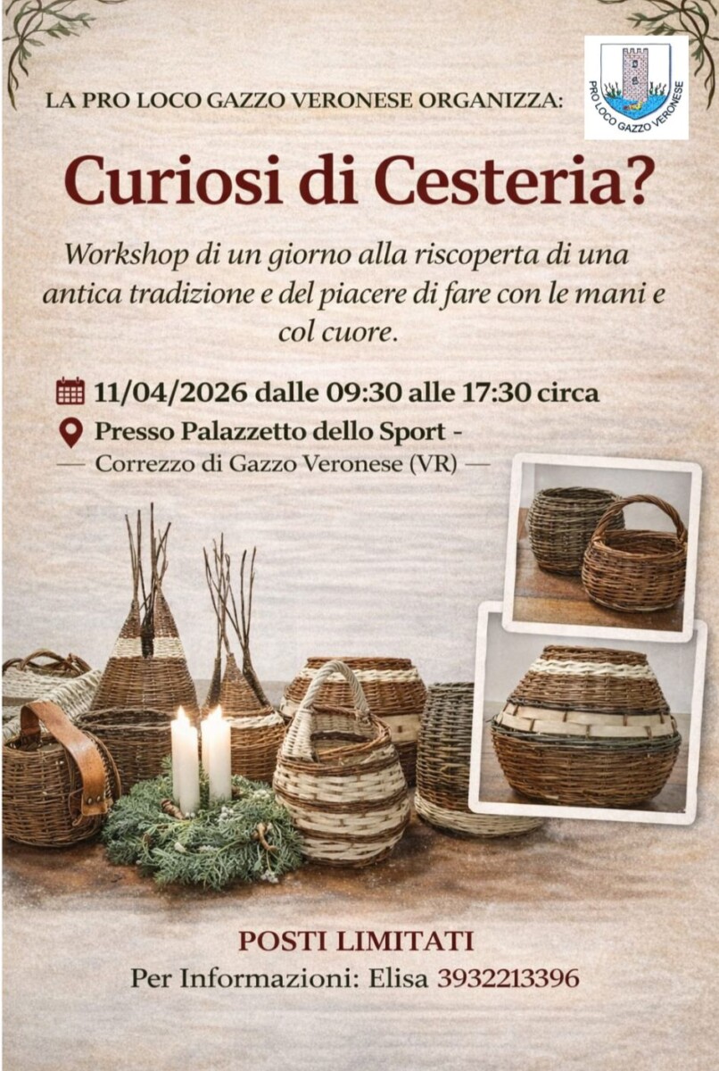 Scopri di più sull'articolo Curiosi di Cesteria?