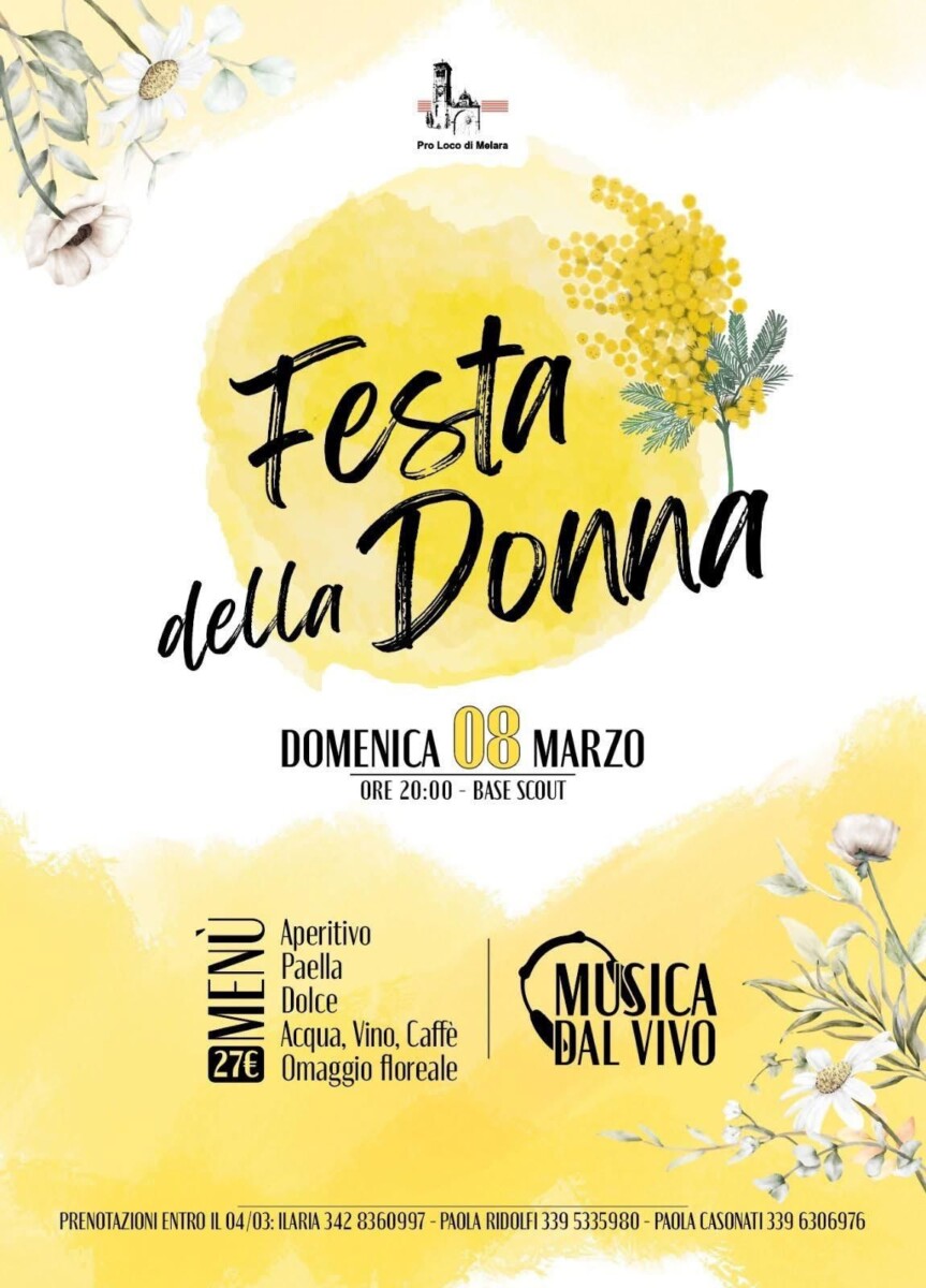 Scopri di più sull'articolo Festa della Donna