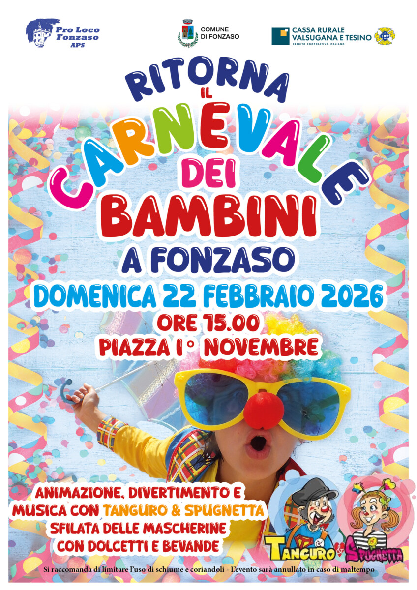 Scopri di più sull'articolo Carnevale dei Bambini