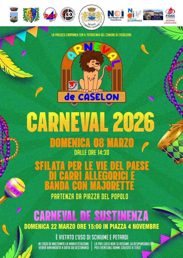 Scopri di più sull'articolo Carneval 2026