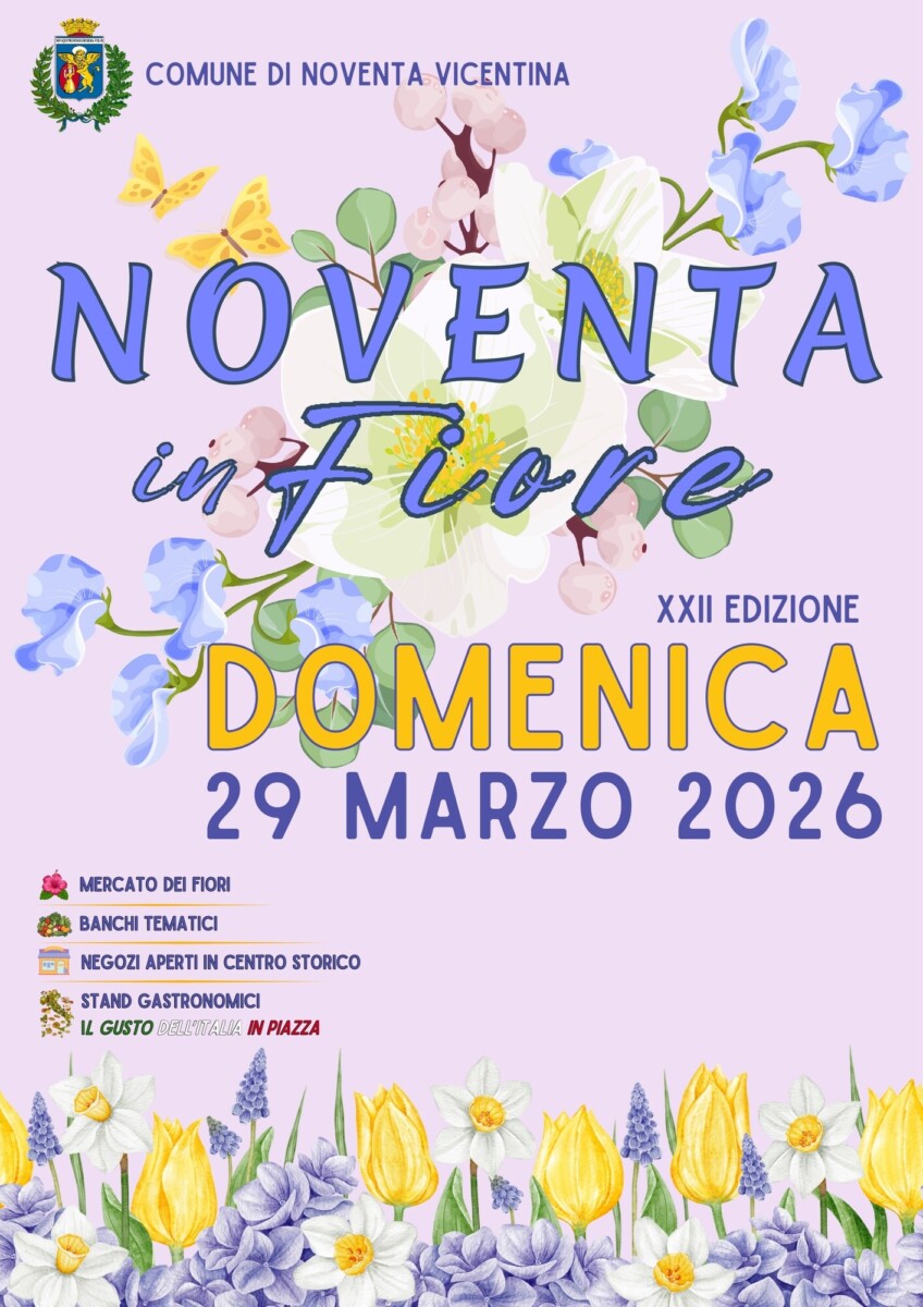 Scopri di più sull'articolo 22^ Edizione di Noventa in Fiore