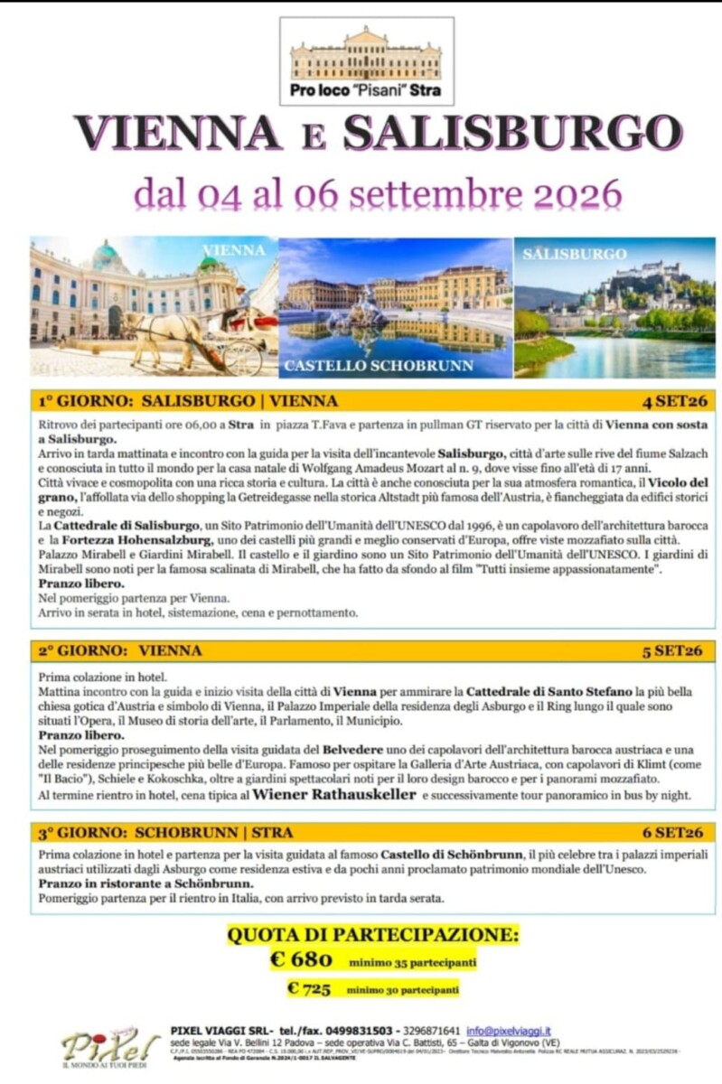 Scopri di più sull'articolo Vienna e Salisburgo