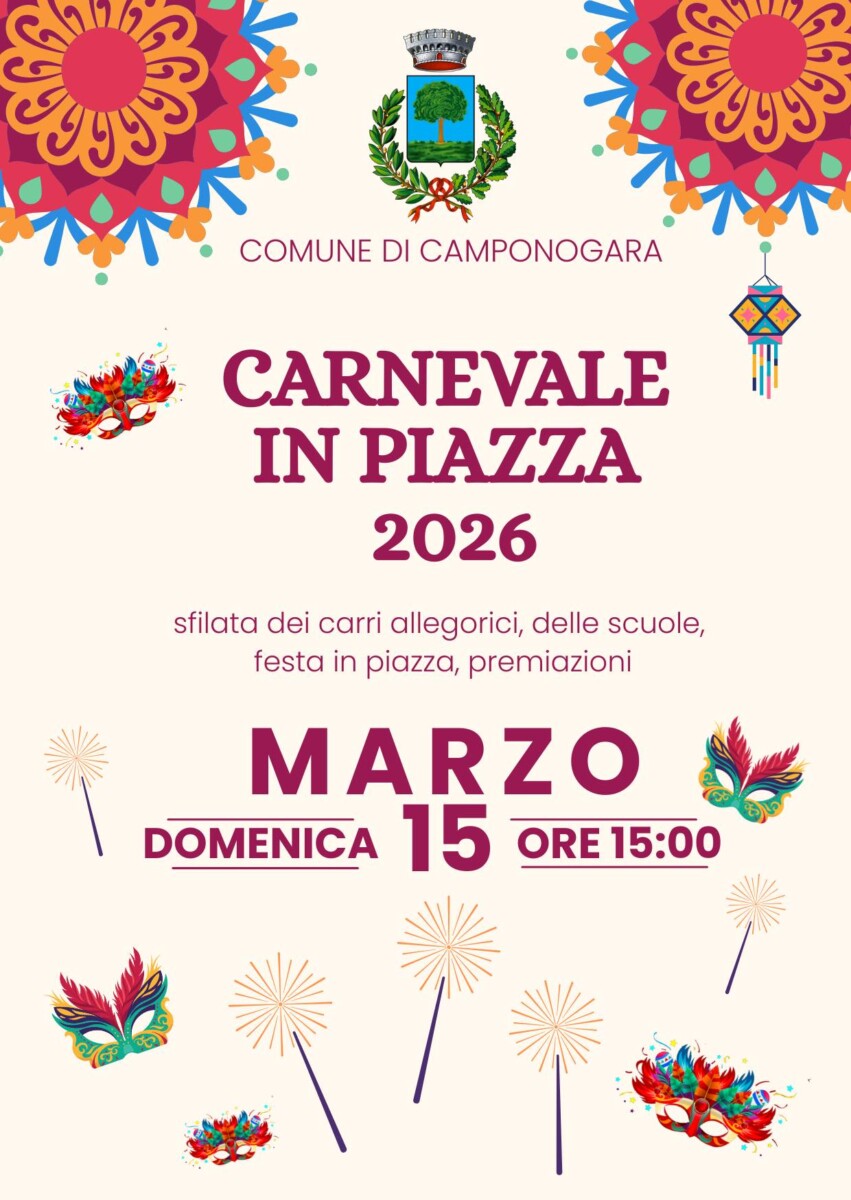 Scopri di più sull'articolo Carnevale in Piazza