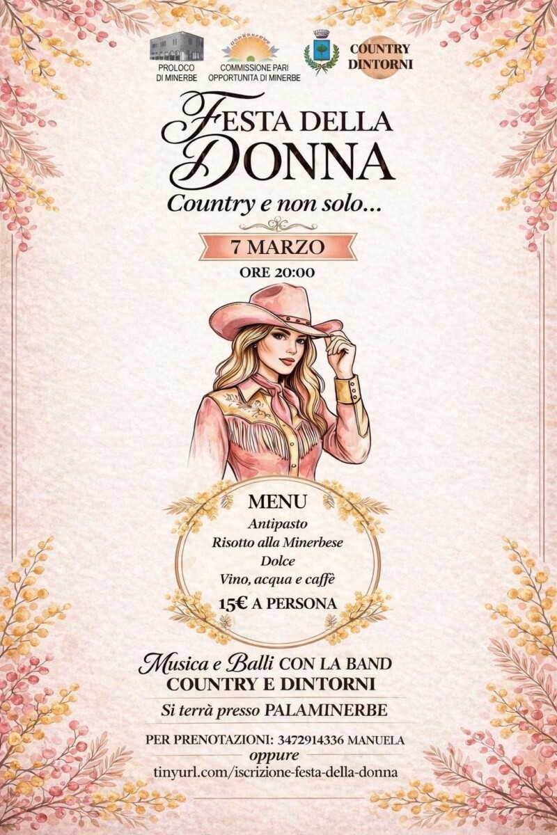 Scopri di più sull'articolo Festa della donna country e non solo…