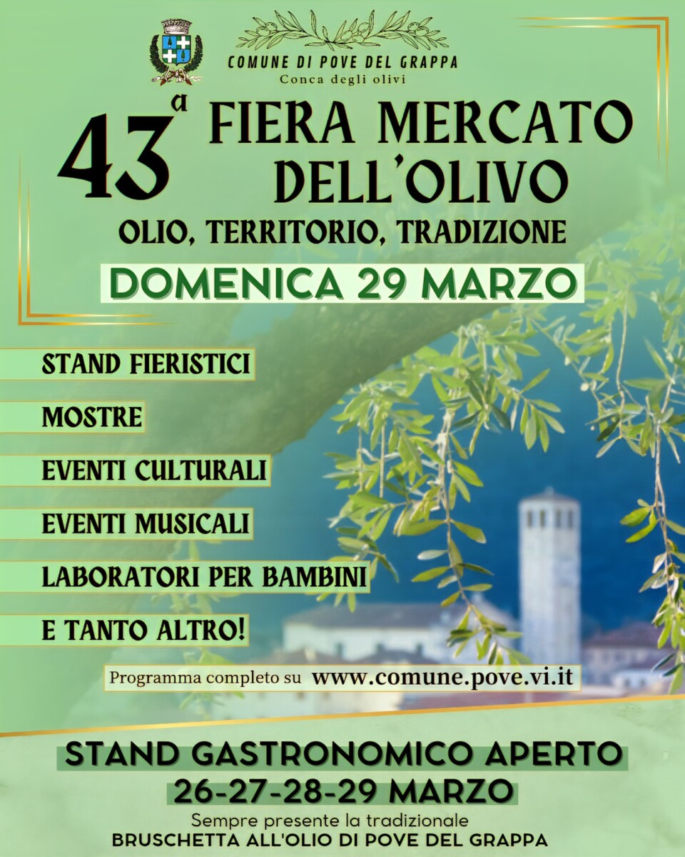 Scopri di più sull'articolo 43^ edizione della Fiera Mercato dell’Olivo