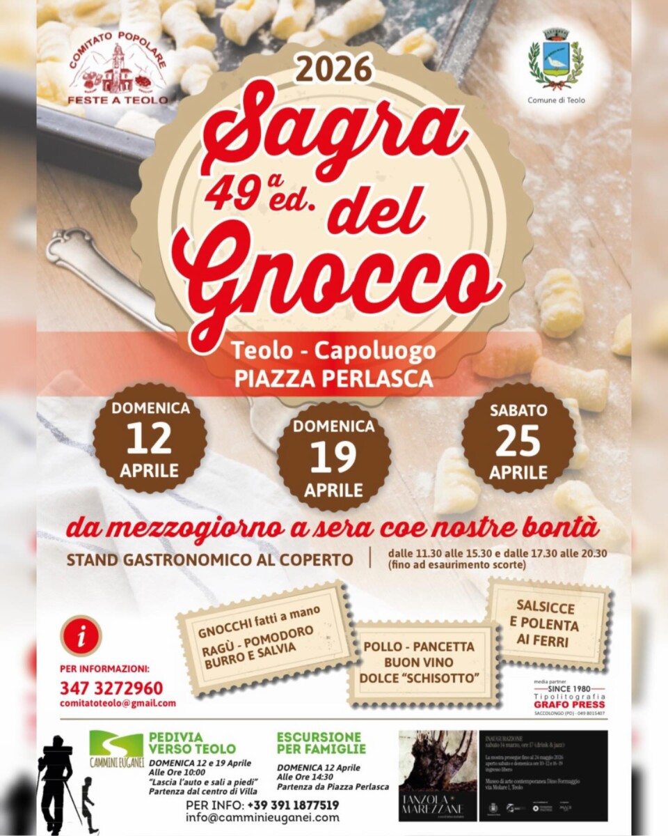 Scopri di più sull'articolo 49^ Sagra del Gnocco