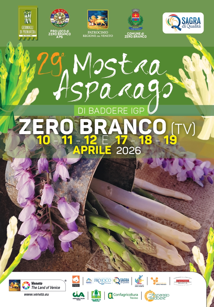 Scopri di più sull'articolo 29^ Mostra dell’Asparago di Badoere IGP