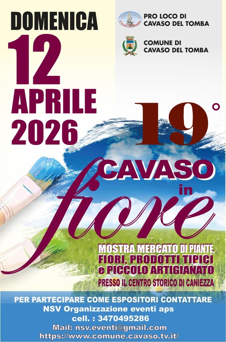 Scopri di più sull'articolo Cavaso In Fiore