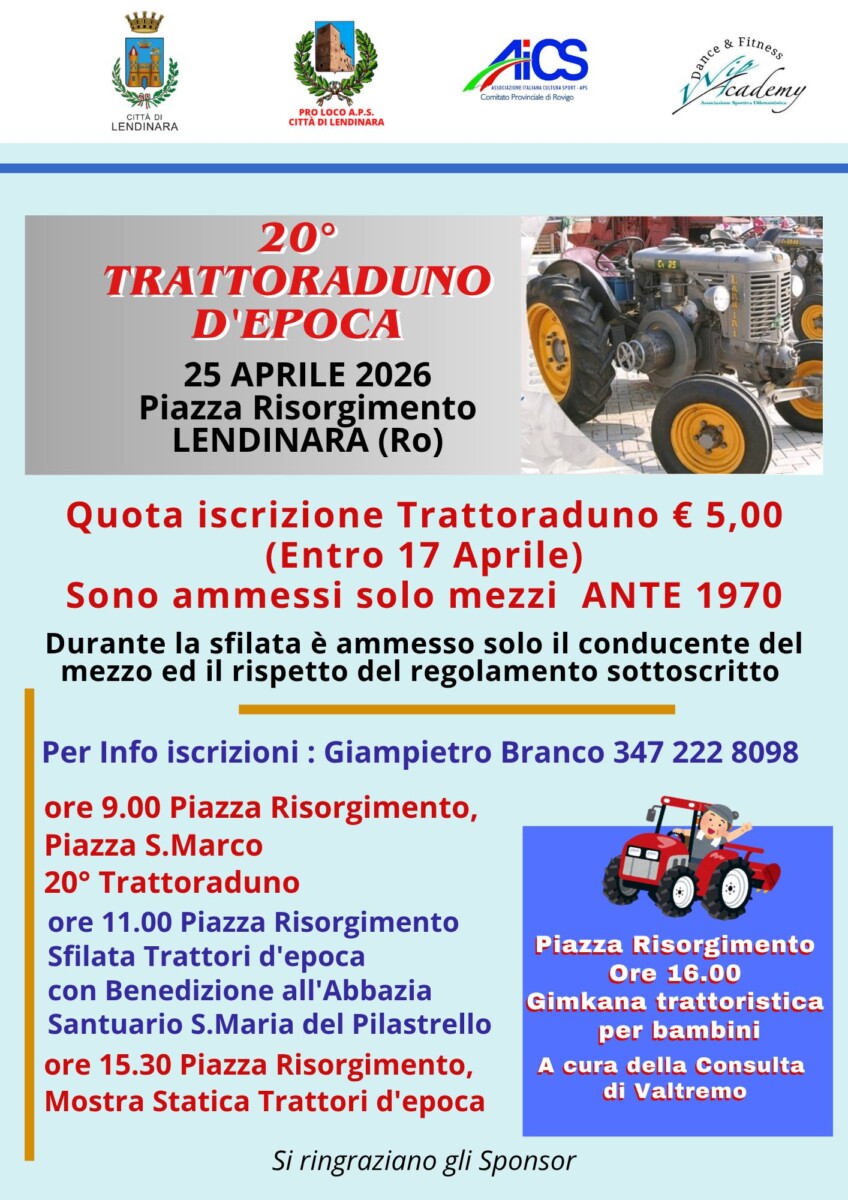 Scopri di più sull'articolo 20° Trattoraduno d’Epoca