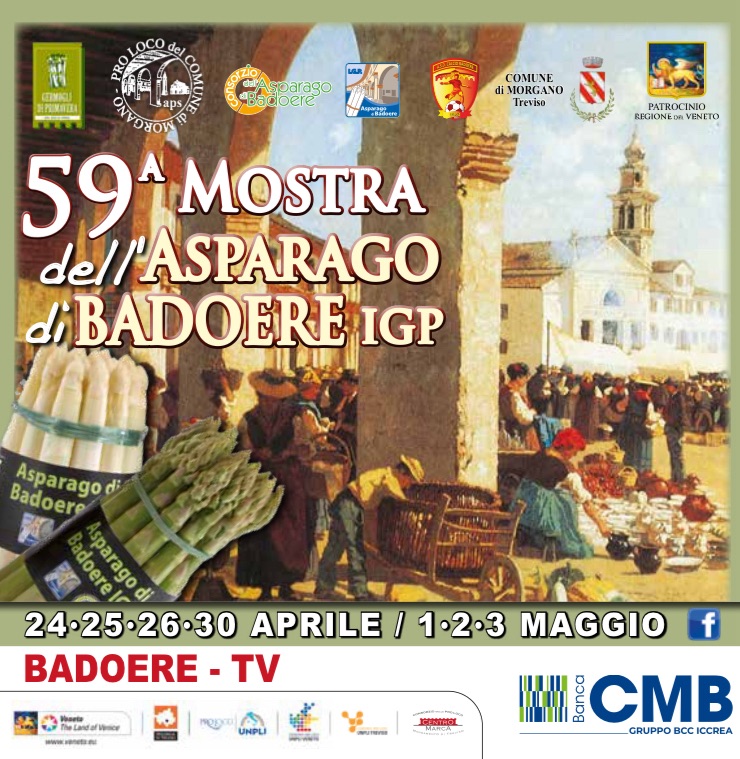 Scopri di più sull'articolo 59^ Mostra dell’asparago di Badoere IGP