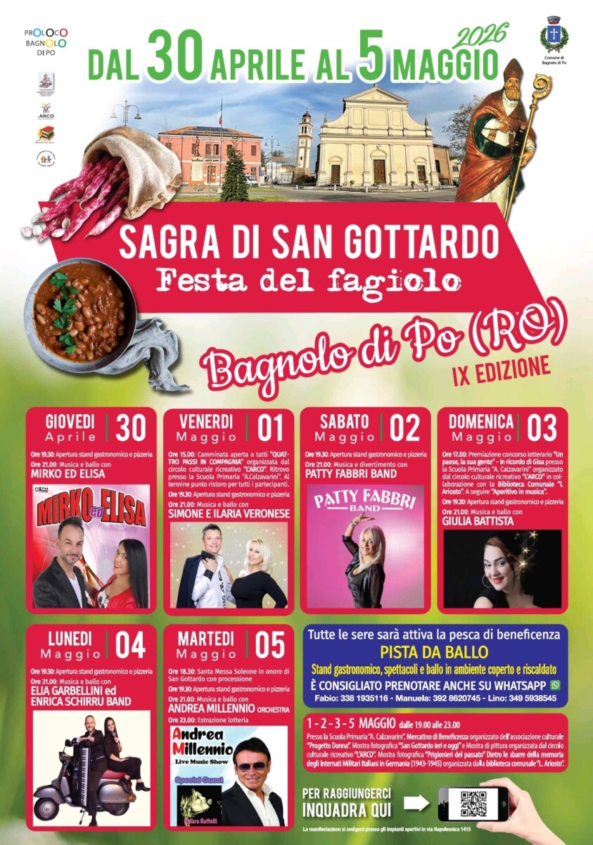Scopri di più sull'articolo Sagra di San Gottardo – Festa del Fagiolo